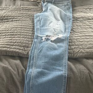 GAP Vintage Slim High Rise Light Blue Jeans